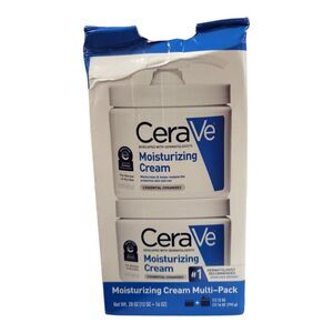 CeraVe Daily Moisturizing Cream 16 oz & 12oz Multi-Pack, Fragrance Free